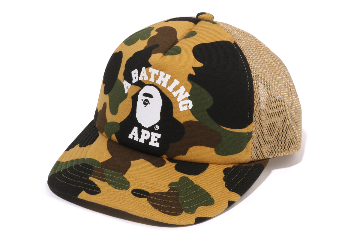 A Bathing Ape 1st Camo College Mesh Cap