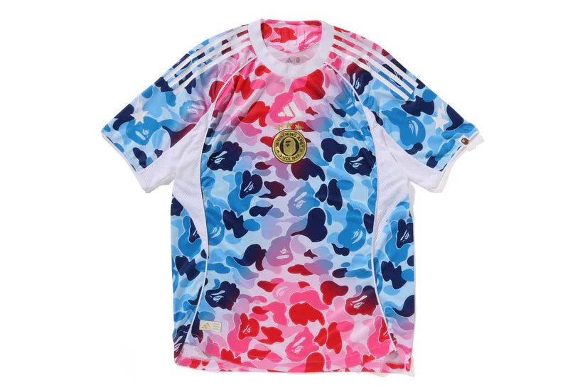 BAPE x Adidas Football Jersey Pink