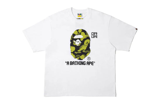 BAPE x CR7 Life A Bathing Ape Tee White