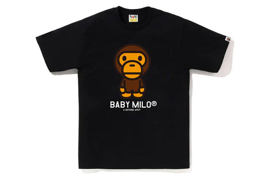 A Bathing Ape Baby Milo T-Shirt Black
