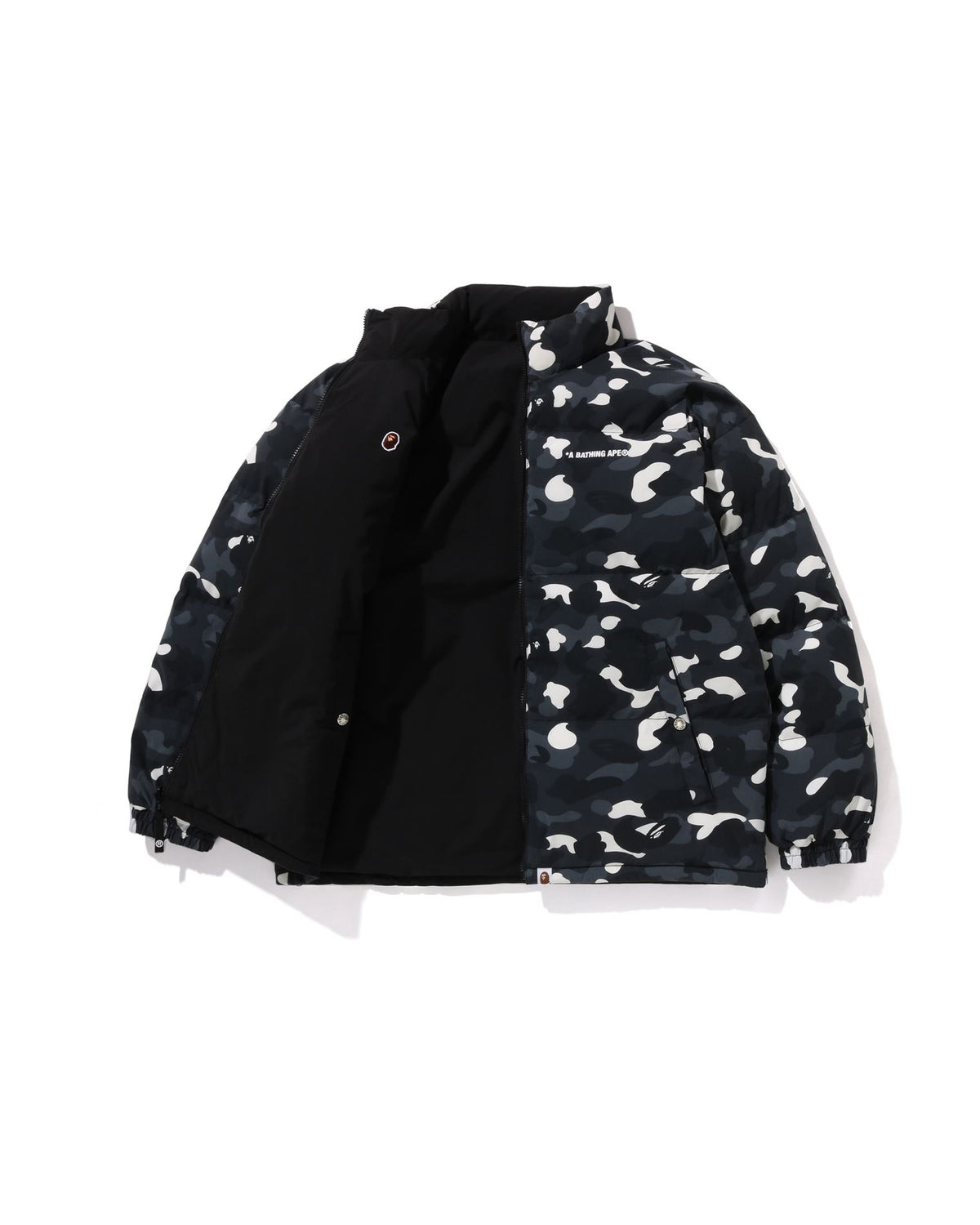 A Bathing Ape City Camo Reversible Down Jacket