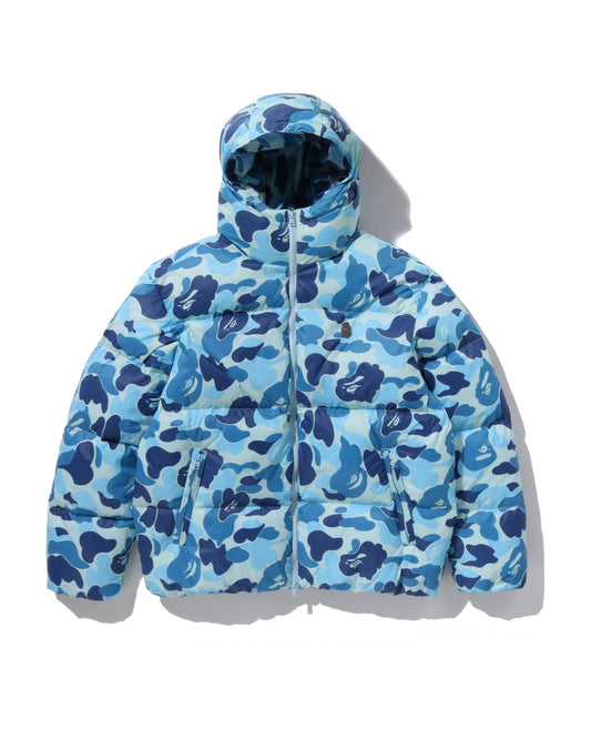 A Bathing Ape ABC Camo Down Blue Jacket