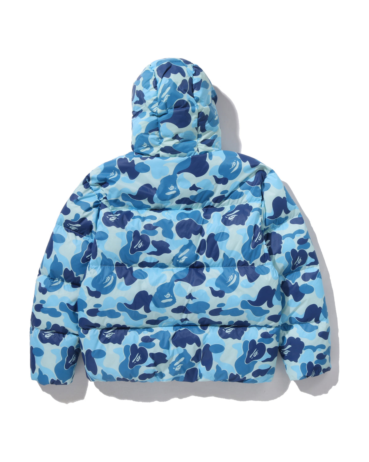 A Bathing Ape ABC Camo Down Blue Jacket