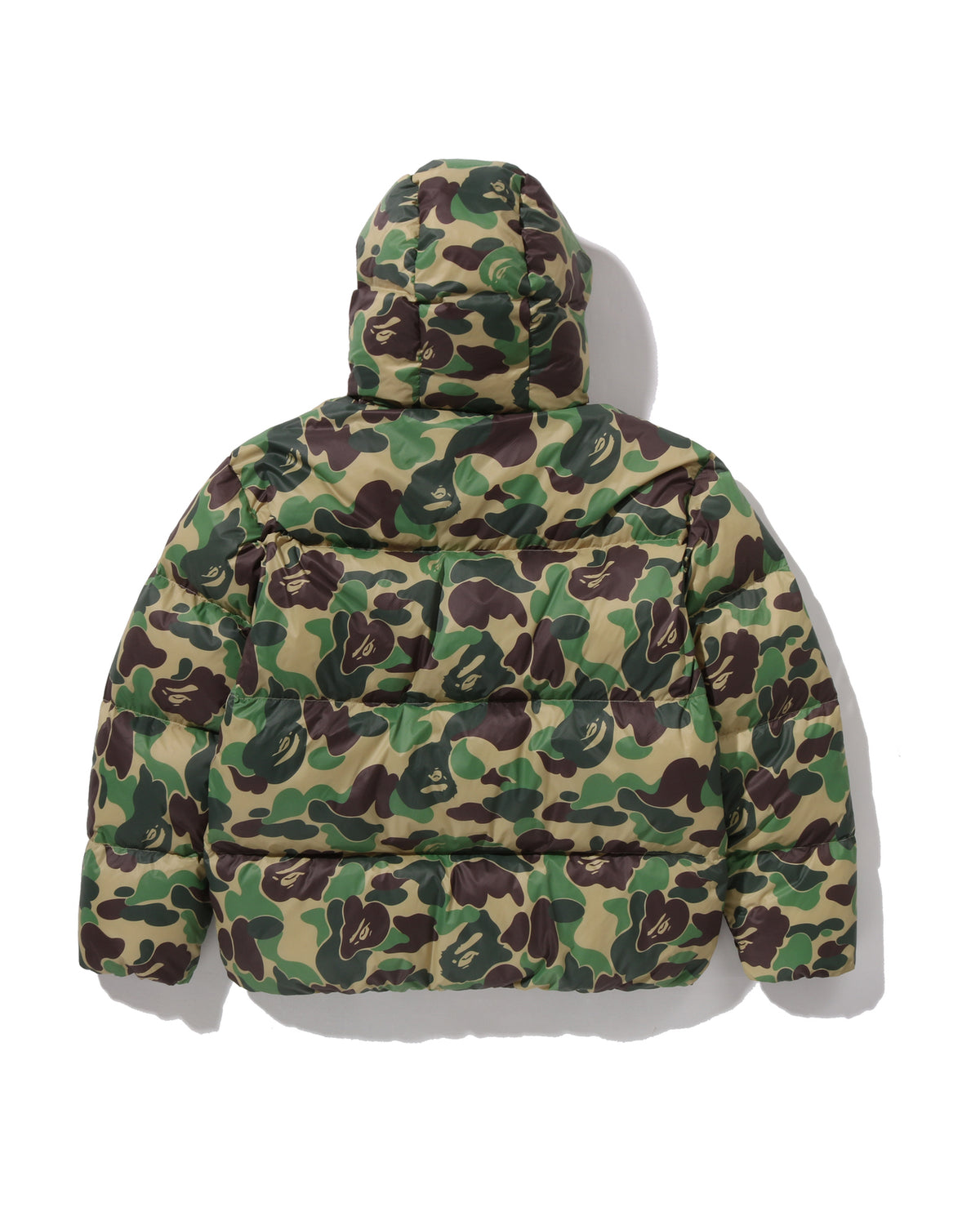 A Bathing Ape ABC Camo Down Green Jacket