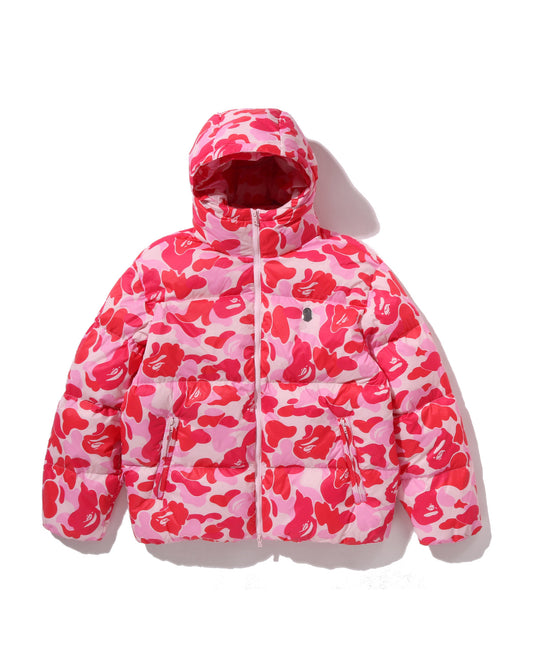 A Bathing Ape ABC Camo Down Pink Jacket