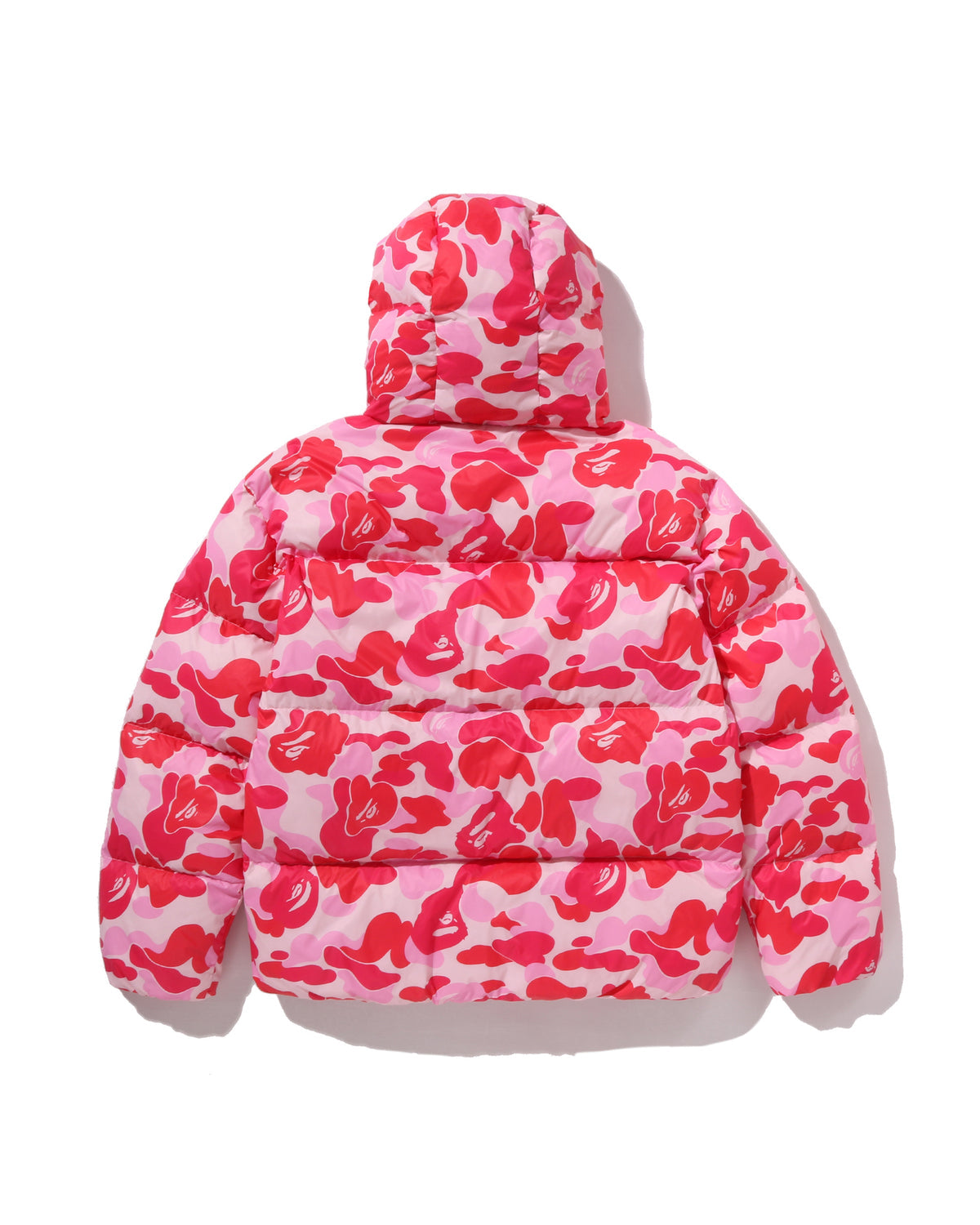 A Bathing Ape ABC Camo Down Pink Jacket