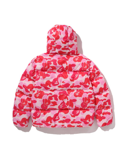A Bathing Ape ABC Camo Down Pink Jacket