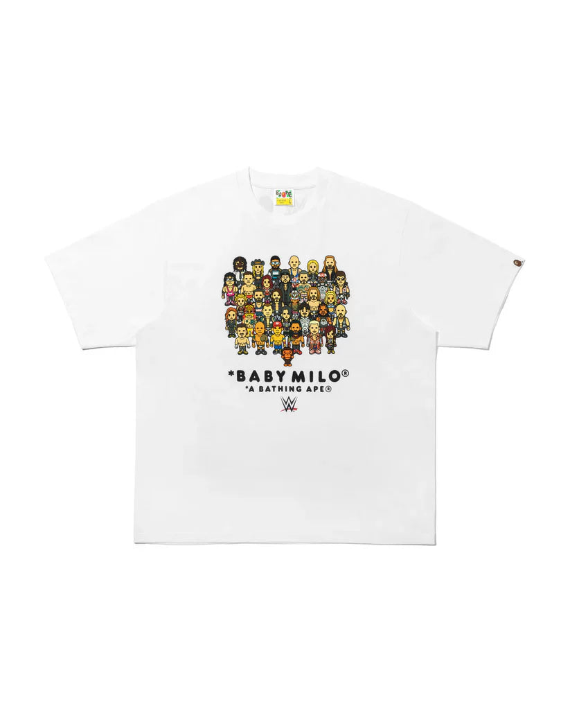 BAPE x WWE Wrestlers Baby Milo Tee White