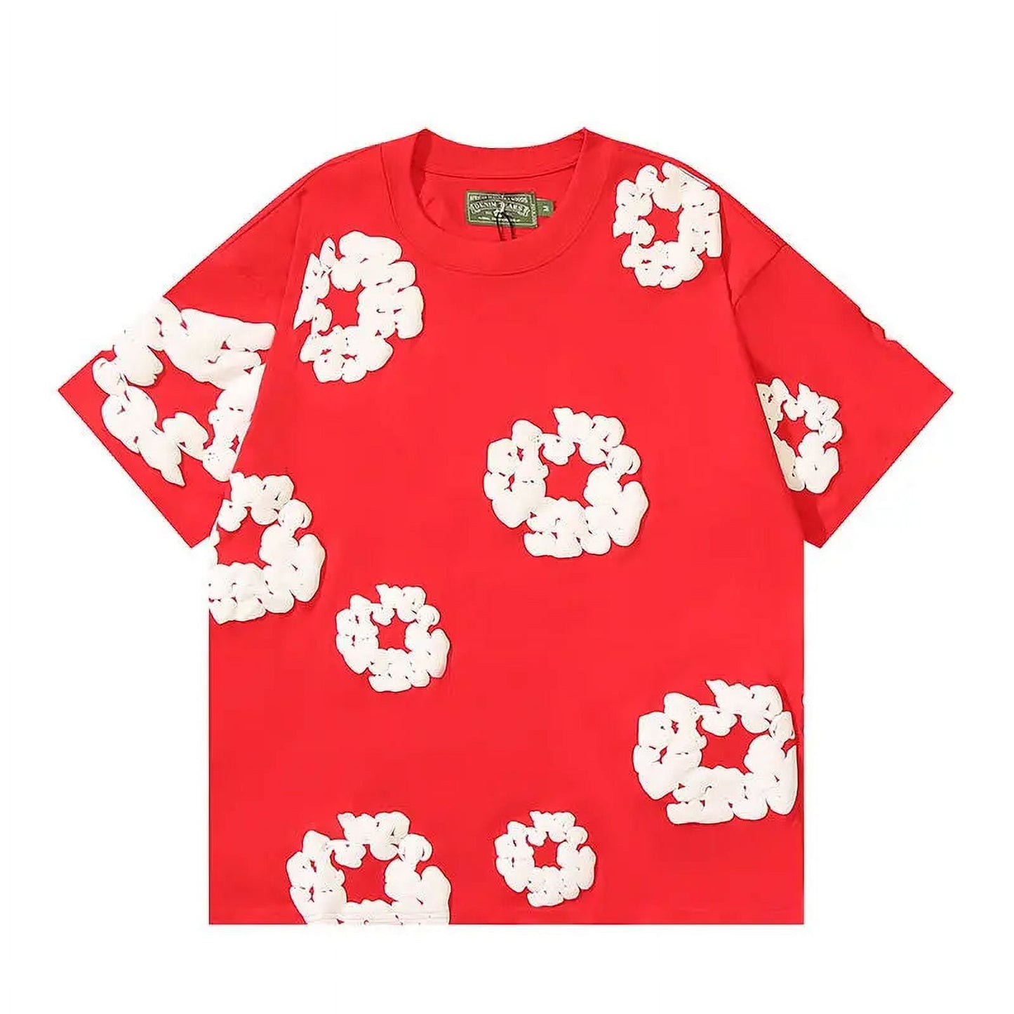 Denim Tears Cotton Wreath 2000s Tee Red