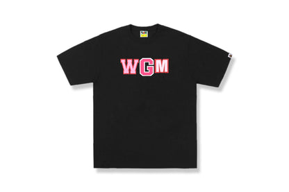 Bape Baby Milo Shark Pink WGM Black Tee