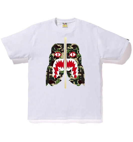 A Bathing Ape ABC Camo Tiger Tee Green