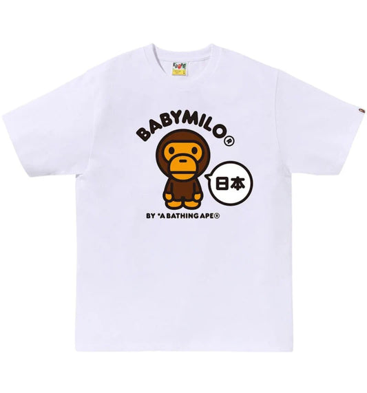 Baby Milo A Bathing Ape Tee White
