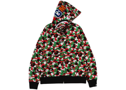 BAPE Store Dubai Separate Shark Full Zip Hoodie