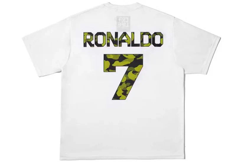 BAPE x CR7Life Ronaldo Tee White