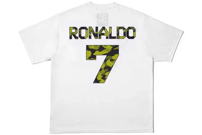 BAPE x CR7Life Ronaldo Tee White