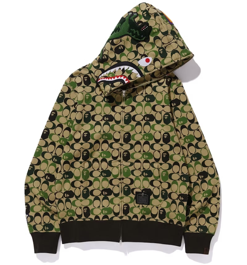 Coach x BAPE Shark Full Zip Hoodie