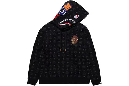 BAPE x MCM Shark Pullover Hoodie