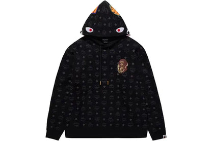 BAPE x MCM Shark Pullover Hoodie