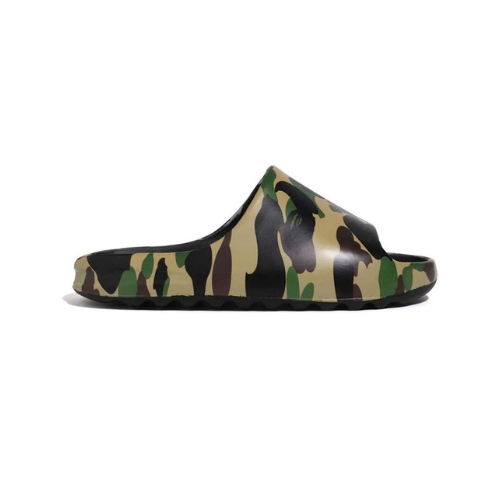 A Bathing Ape 1st Camo Slide Green