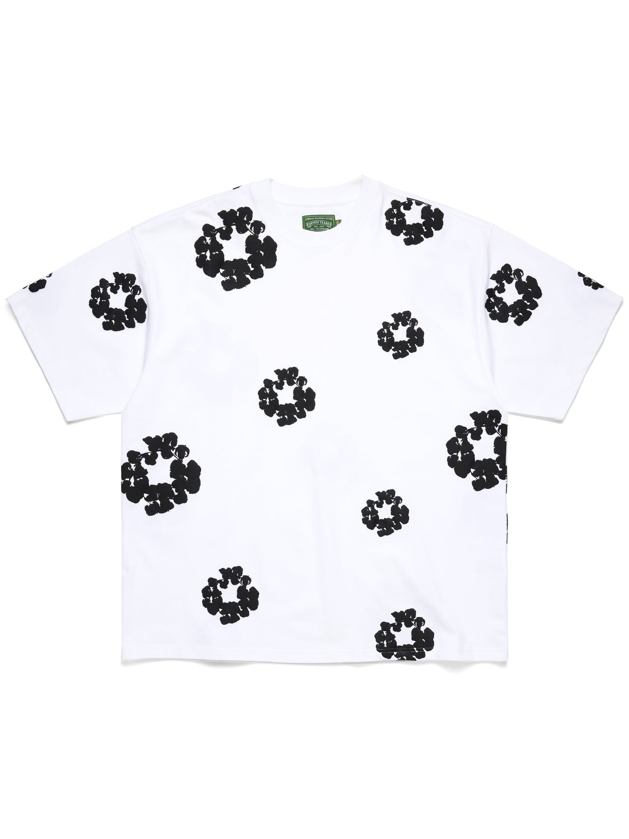 Denim Tears Cotton Wreath 2000s Tee White