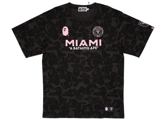 BAPE x Inter Miami CF Camo Tee Black