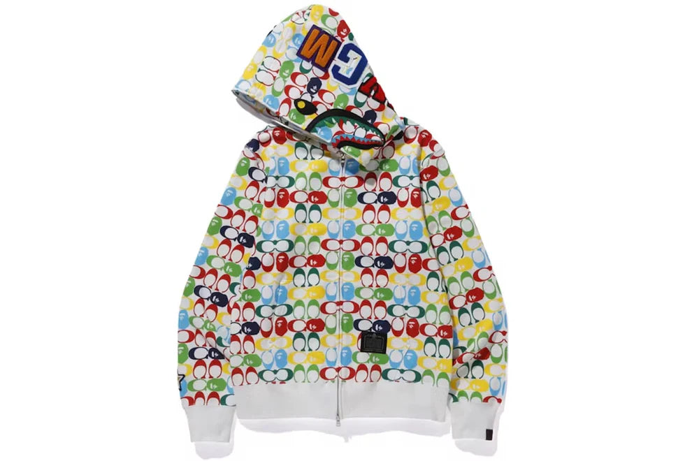 BAPE x Coach Shark Full Zip Hoodie