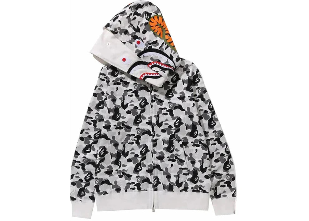 A Bathing Ape ABC Camo Shark Full Zip Hoodie