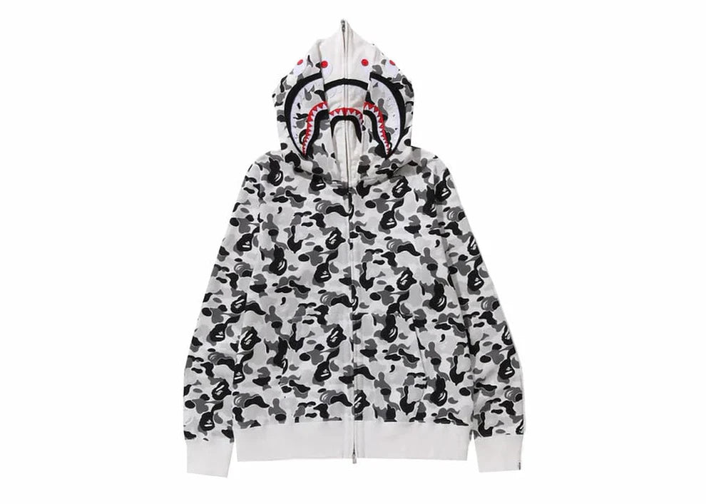 A Bathing Ape ABC Camo Shark Full Zip Hoodie