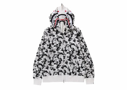 A Bathing Ape ABC Camo Shark Full Zip Hoodie
