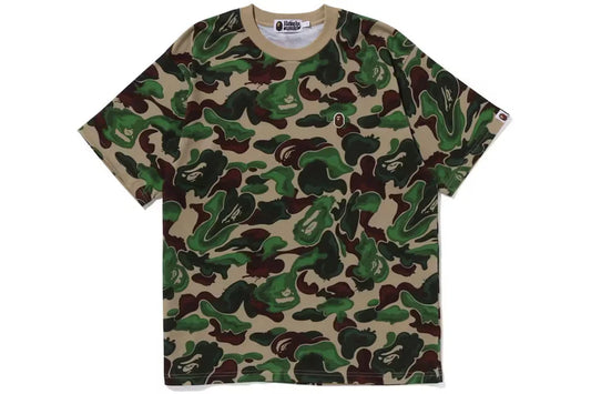 BAPE Art Camo Ape Head One Point Tee