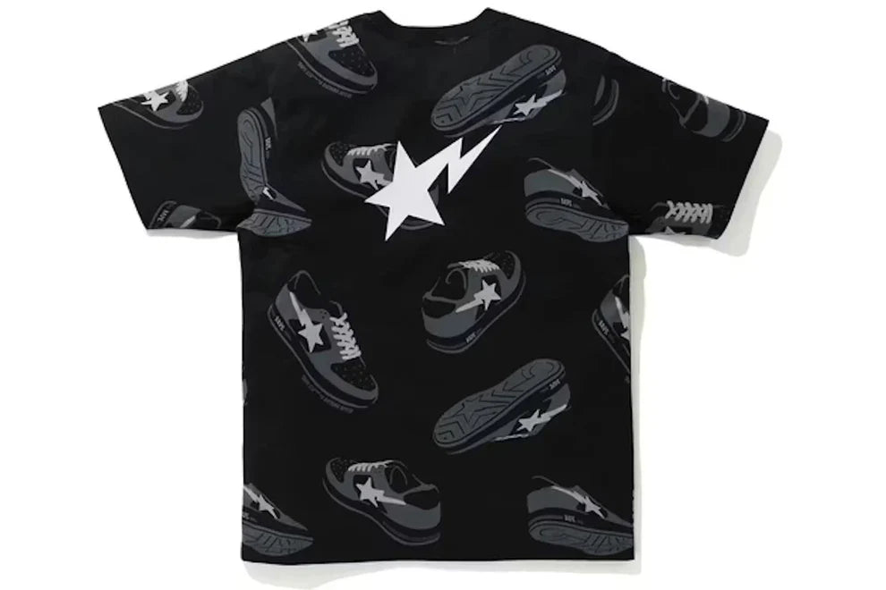 A Bathing Ape "Random Bape Sta" Tee Black