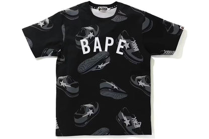 A Bathing Ape "Random Bape Sta" Tee Black