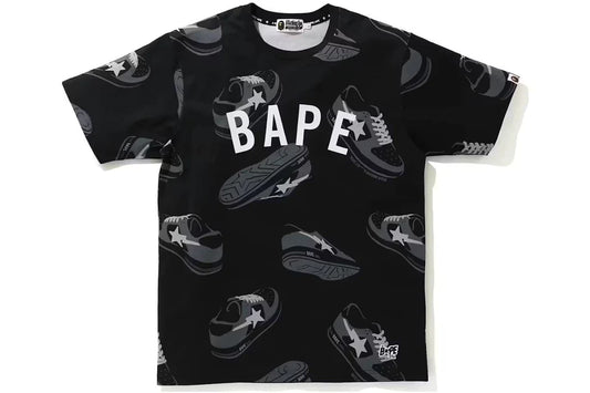 A Bathing Ape "Random Bape Sta" Tee Black