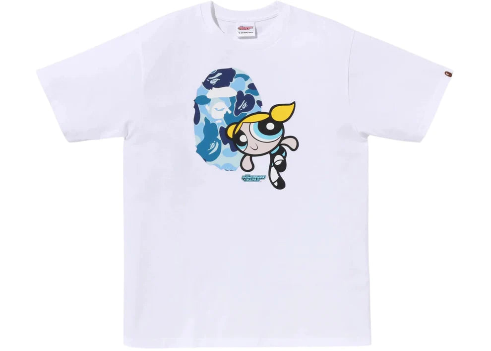 BAPE x The Powerpuff Girls Tee White