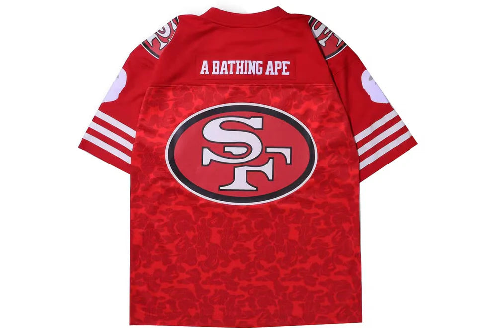 BAPE x Mitchell & Ness NFL San Francisco 49ers Legacy Jersey