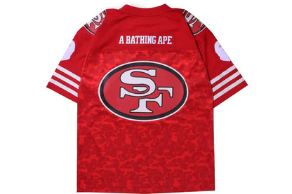 BAPE x Mitchell & Ness NFL San Francisco 49ers Legacy Jersey