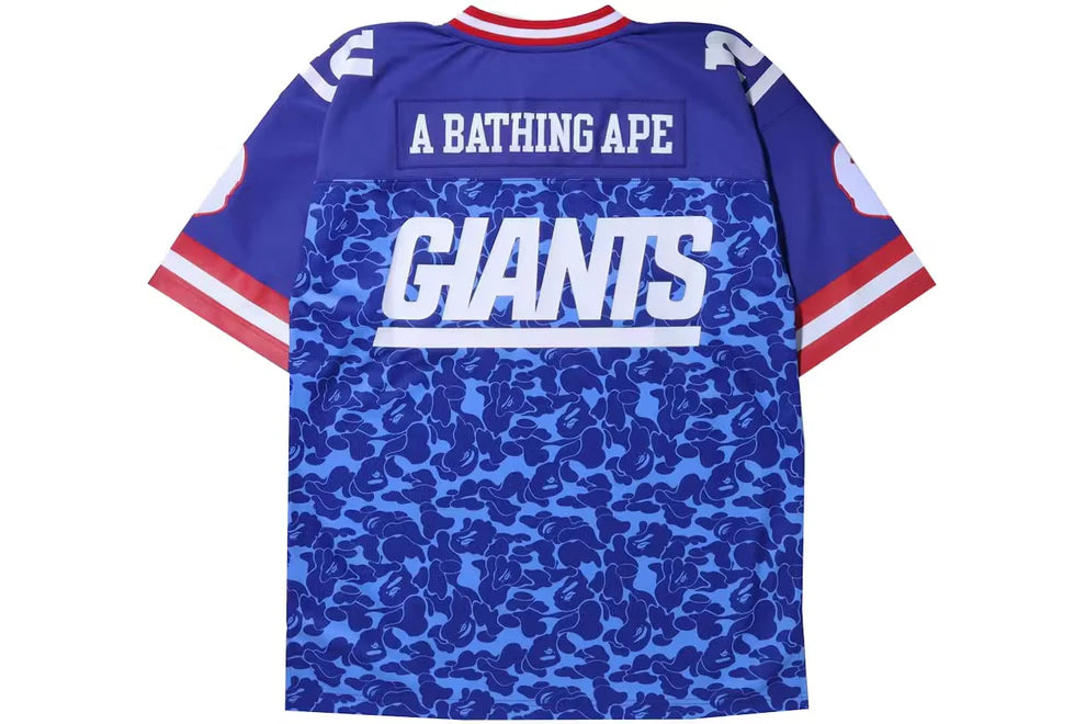 BAPE x Mitchell & Ness NFL New York Giants Legacy Jersey Navy