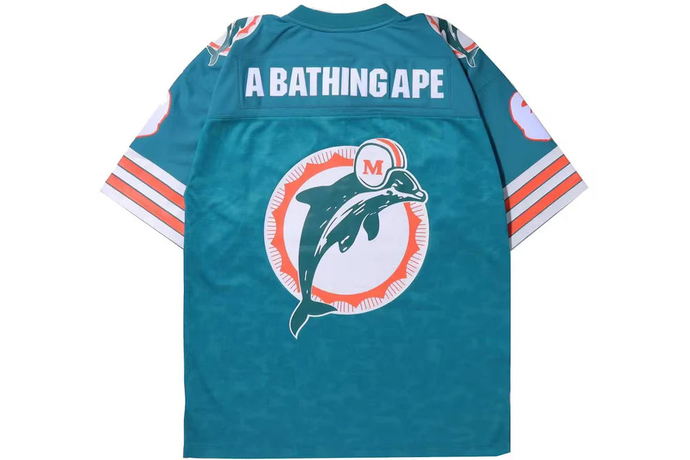 BAPE x Mitchell & Ness NFL Miami Dolphins Legacy Jersey Green
