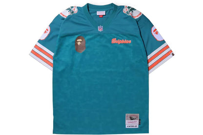 BAPE x Mitchell & Ness NFL Miami Dolphins Legacy Jersey Green