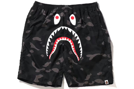Bape ABC Shark Sweat Shorts Black
