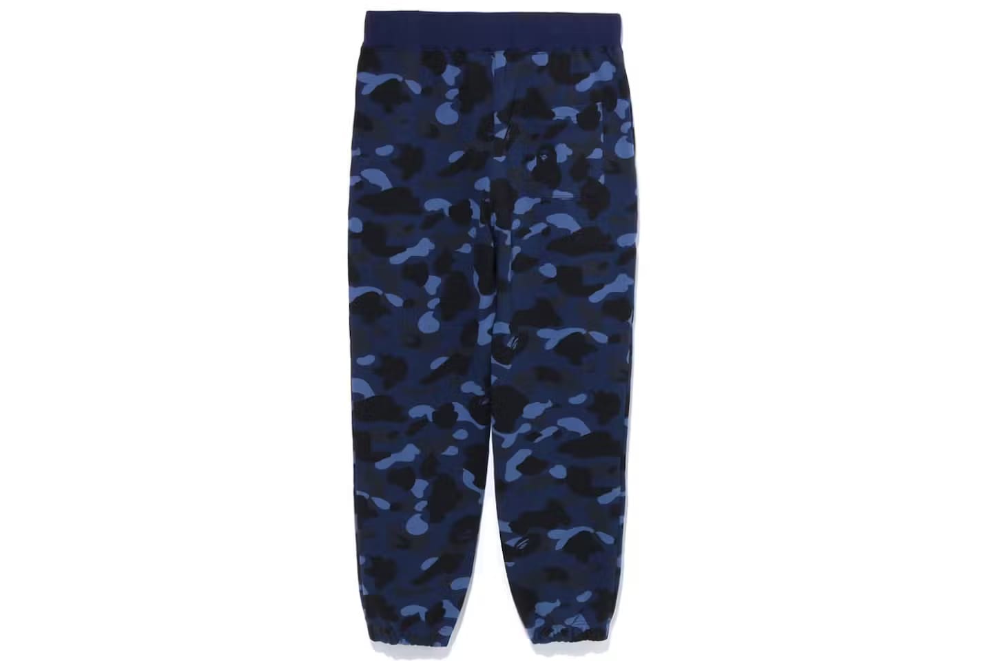 A Bathing Ape Color Camo Wide Fit Pants Blue