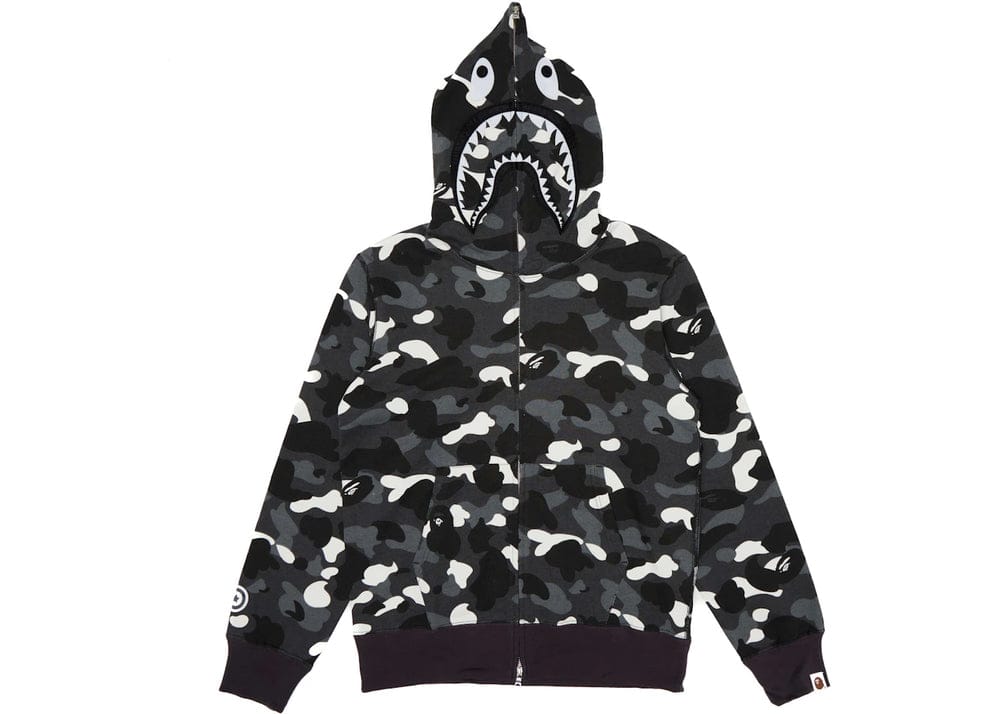 Bape City Camo Shark Full Zip Hoodie