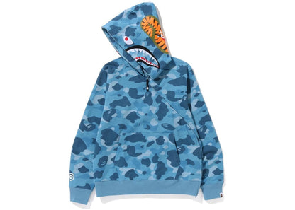 Bape Honeycomb Camo Shark Full Zip Hoodie