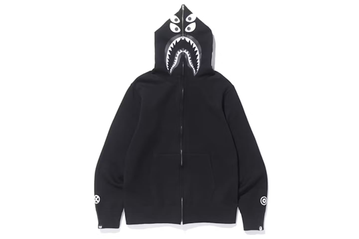 Bape x Bounty Hunter Mad Shark Full Zip Hoodie