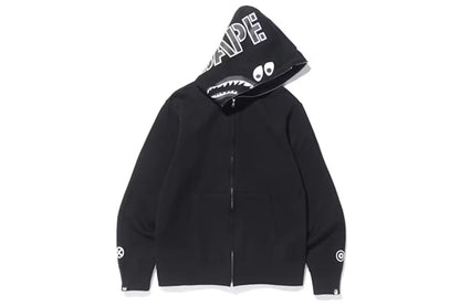 Bape x Bounty Hunter Mad Shark Full Zip Hoodie