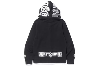 Bape x Bounty Hunter Mad Shark Full Zip Hoodie