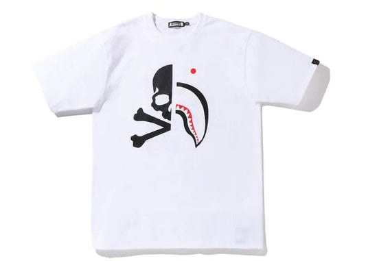 A Bathing Ape x Mastermind Japan Half Shark Tee