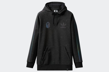 Bape x Adidas Tech Hoodie Black
