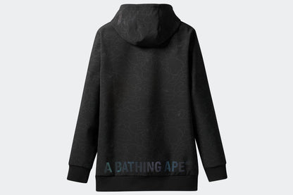 Bape x Adidas Tech Hoodie Black