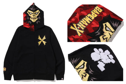 A Bathing Ape Bapeman-X Full Zip Hoodie